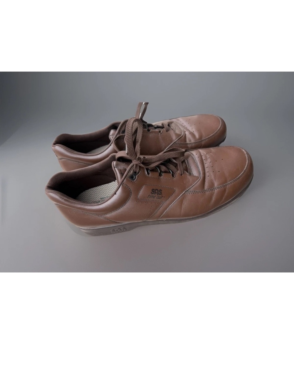 SAS TIME OUT Men's Casual Leather Shoes * Antique Walnut Sz 14 S